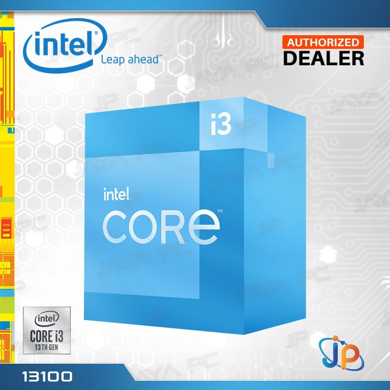 Processor Intel Core I3 13100 Box Raptor Lake Socket LGA 1700