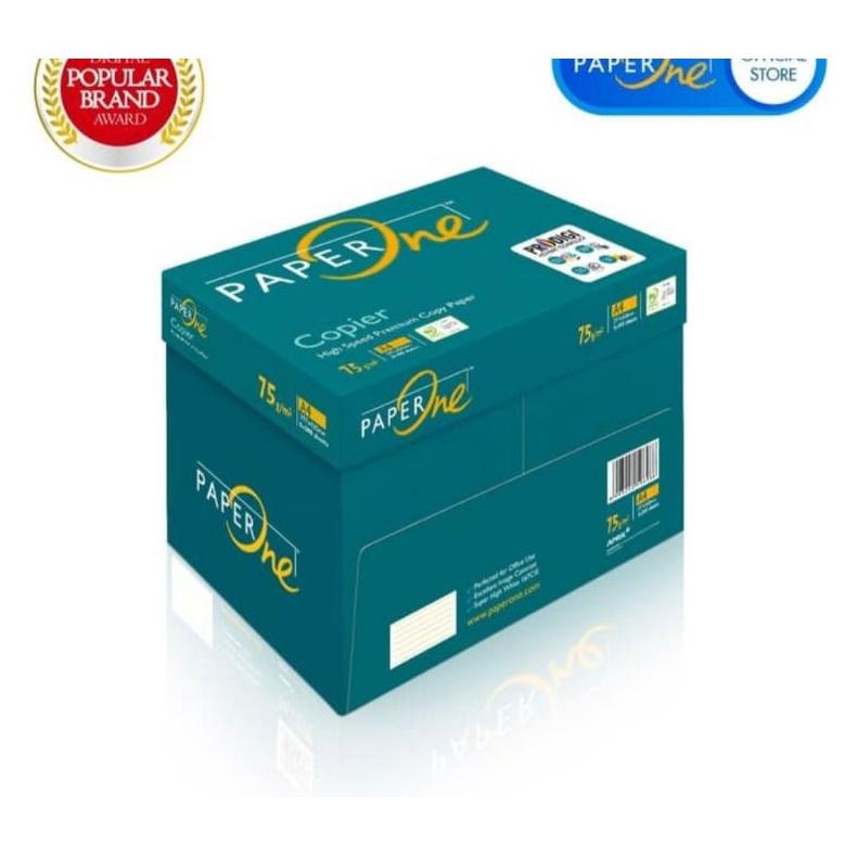 

BISA COD Kertas HVS A4 75 gsm - PaperOne Khusus Grab/Gosend