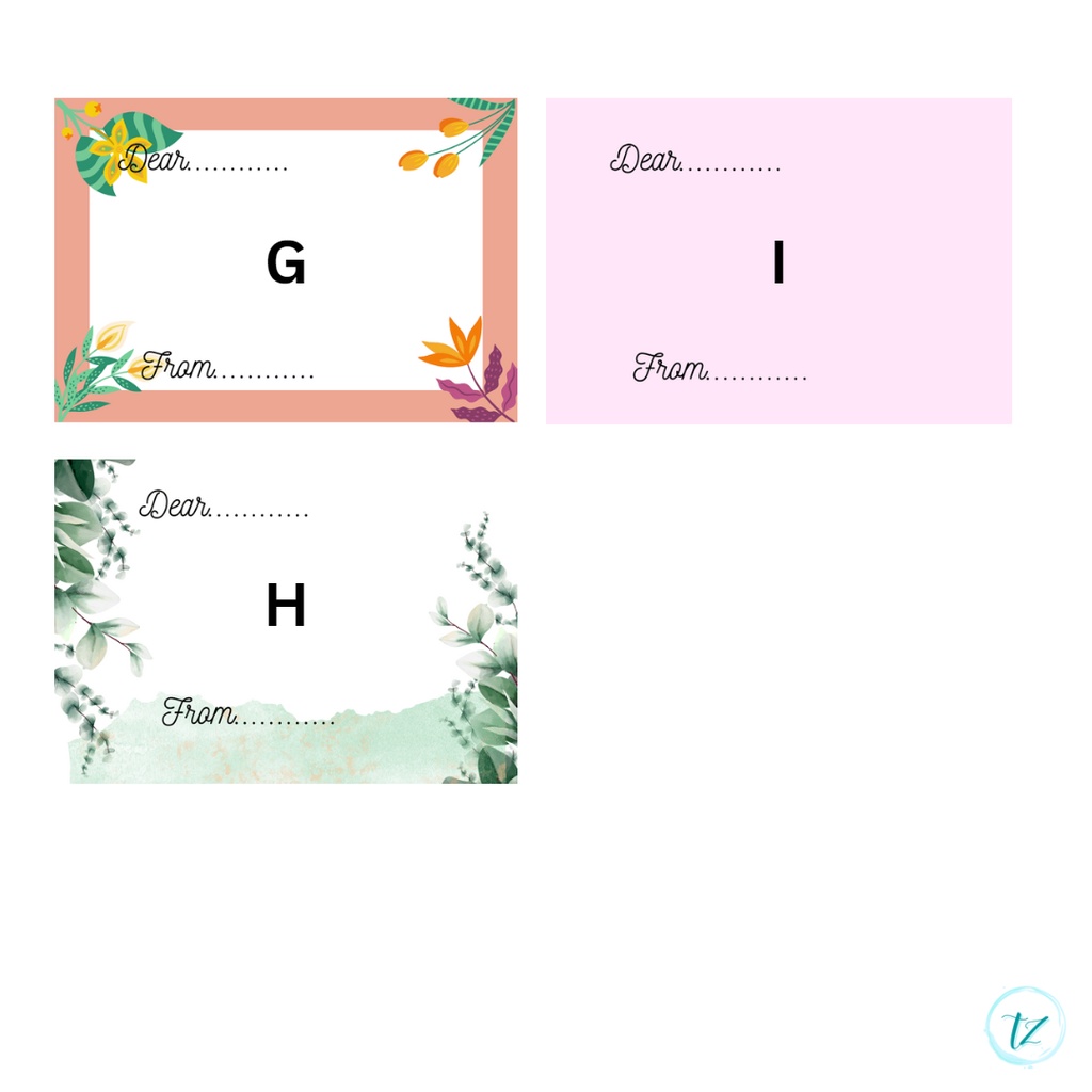 Kartu ucapan I Blank Card | Greeting Card