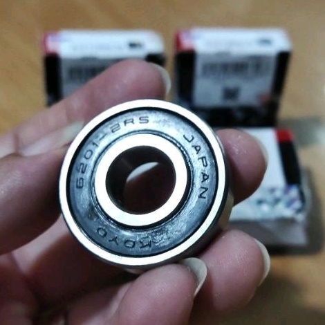 ORIGINAL PARTS 〽️ 1 PCs Kolahar KOYO 6201 2RSCM ✓ GSR 19821 | ID 12mm x OD 32mm x T 10mm | Bearing B