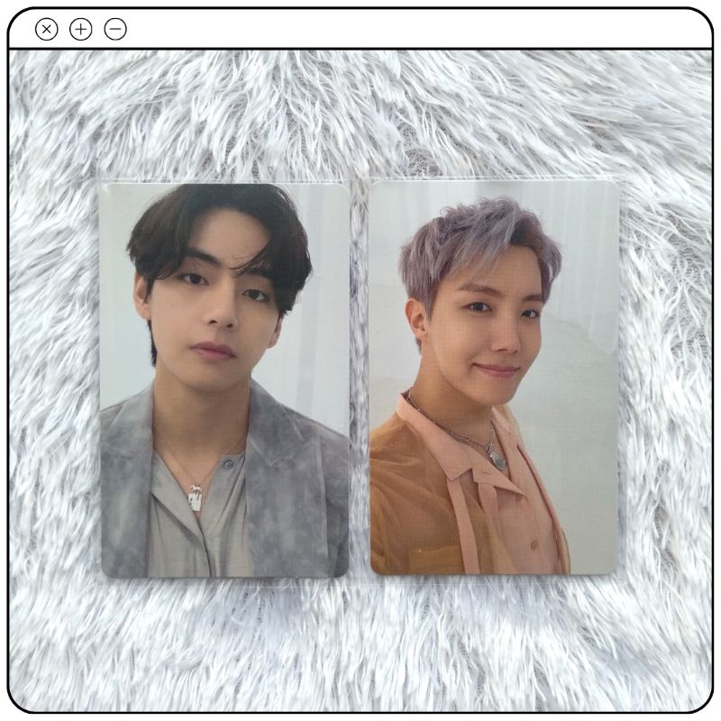 [Ready Stock] PHOTOCARD TAEHYUNG JHOPE ALBUM BTS - PROOF COMPACT EDITION