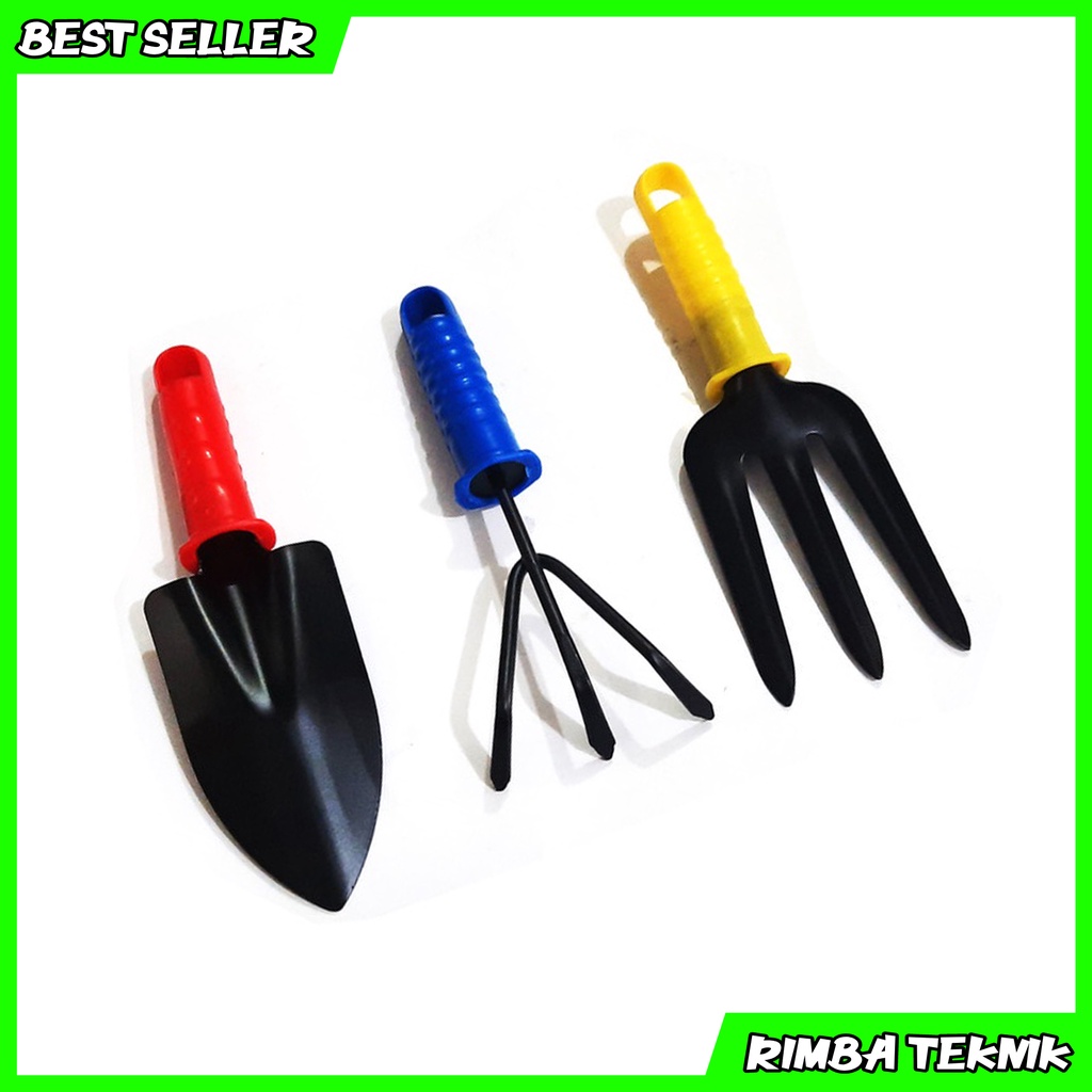 BISA COD!!ALAT KEBUN SET ISI 3 Sekop Kebun GARDENING TOOL SET Alat Bercocok Tanam