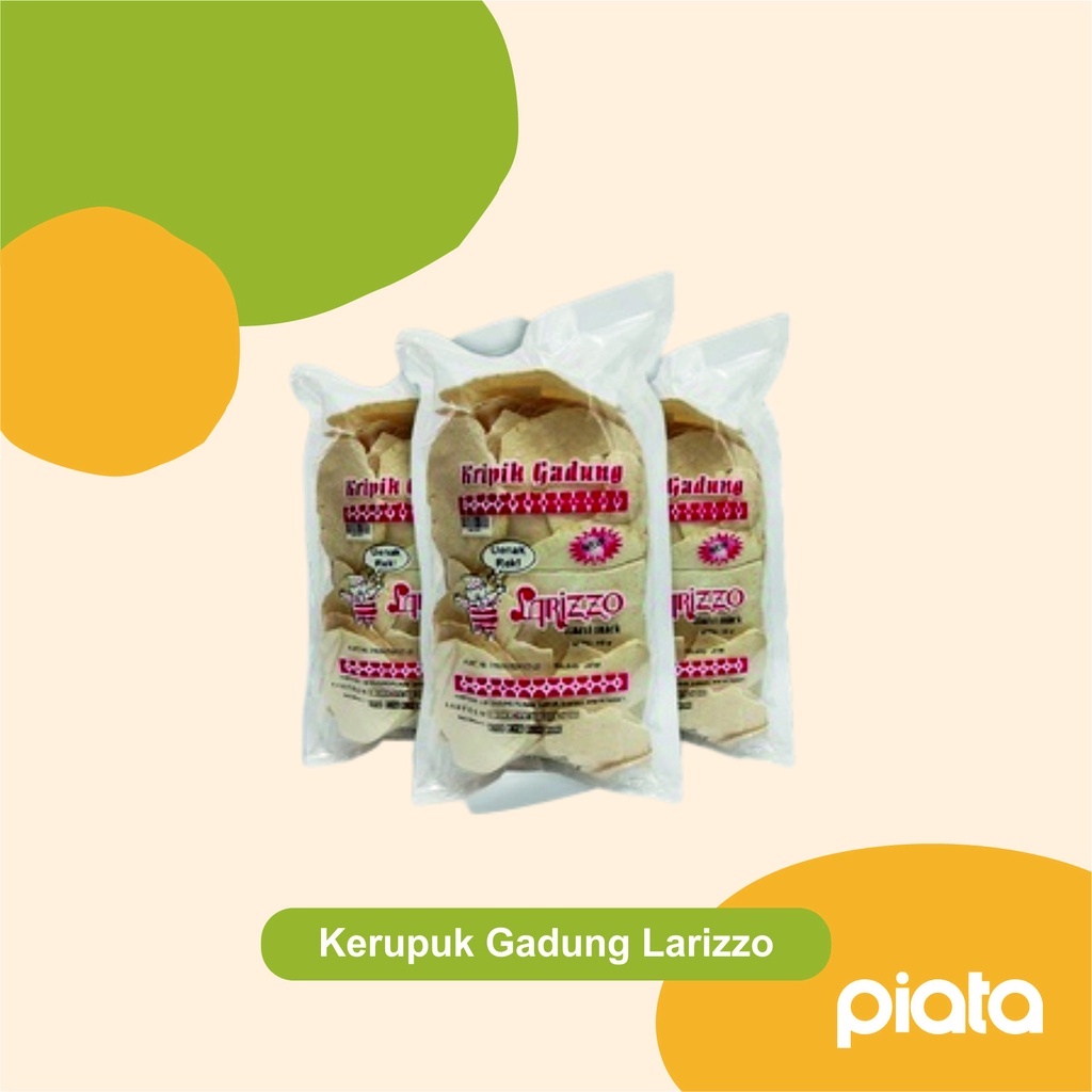 

Krupuk Gadung Larizzo 200gr Gurih Enak Kres