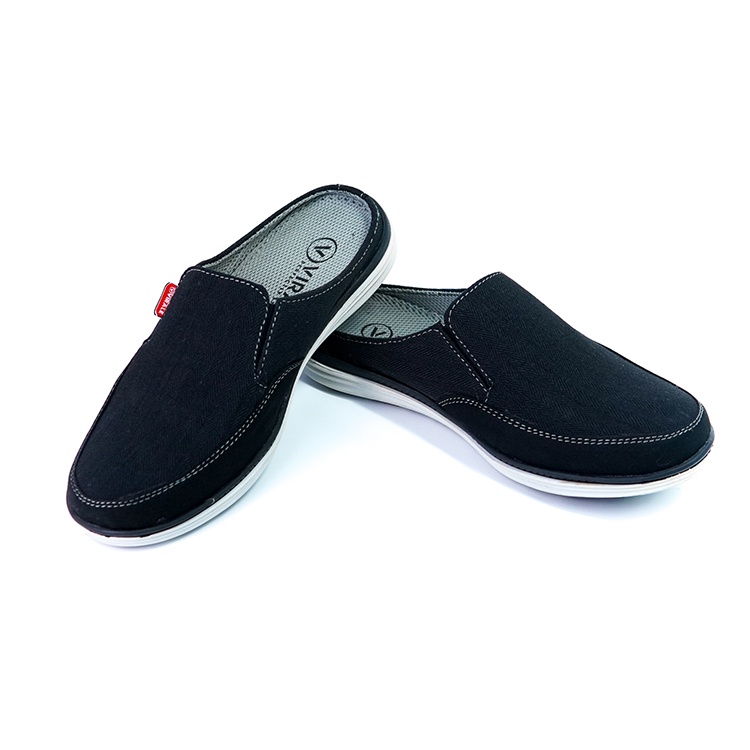 Sepatu Slip On Pria BELI 1 GRATIS 1 Selop  / Sepatu Selop Pria Casual BG 01 AB