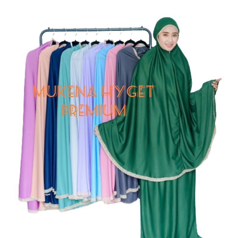 Mukena Nazwa - Mukena Dewasa 2in1 HYGET Traveling Tas Harga Grosir