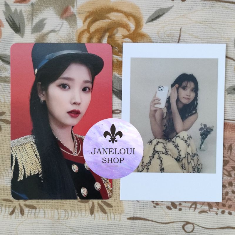 [Harga Set PC & Pola] Photocard IU The GOLDEN HOUR CONCERT Official PC / lee ji eun broker dvd blura