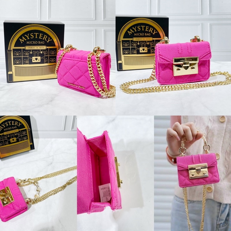 SALE - Tas Wanita CK Micro Mini Wonderland Bag &amp; Lipstic Case - 516#