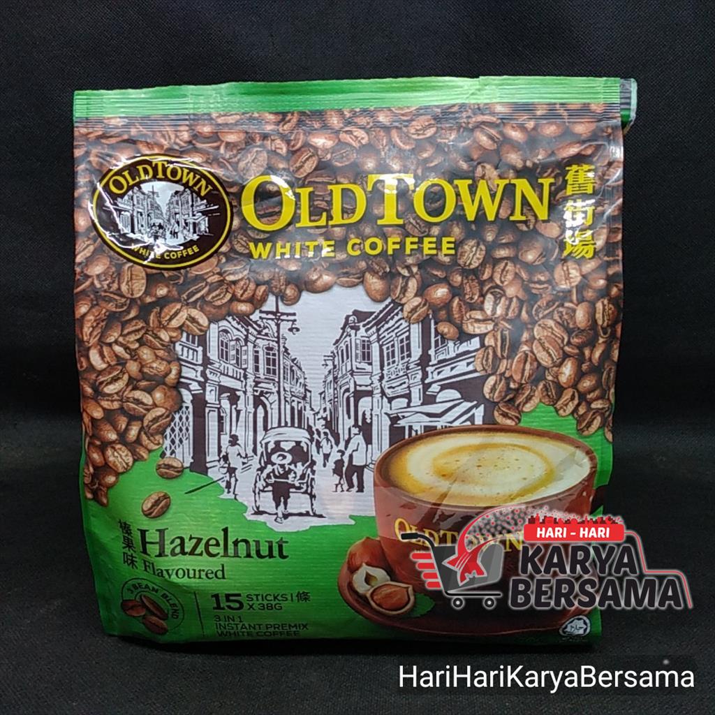 

KOPI OLD TOWN OLDTOWN WHITE COFFEE HAZELNUT 15`S X 38GR