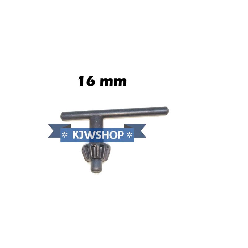 Kunci Kepala Bor 16mm Hower Drill Key Ukuran 16 mm Hitam Kunci Mesin Bor 16mm murah Kunci Mengganti 