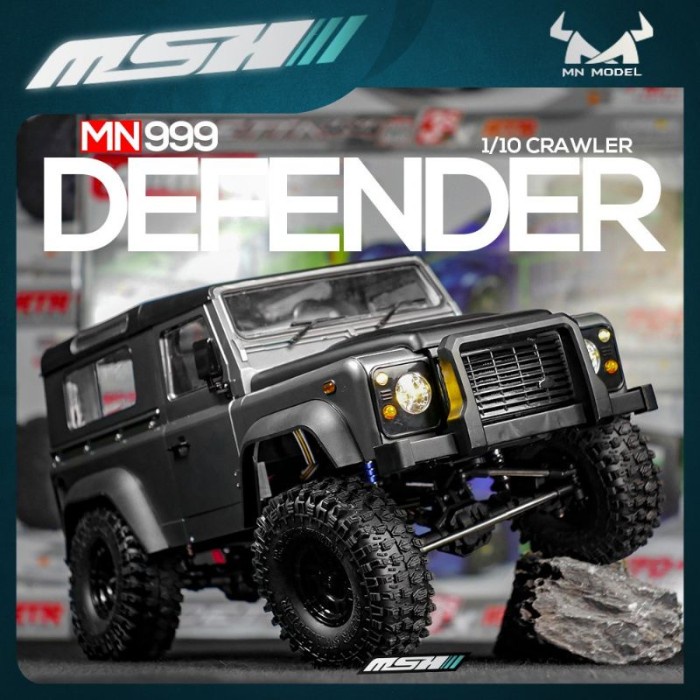 RC Car MN999 1/10 Full Propo MN-999 Mobil Adventure Defender Landrover