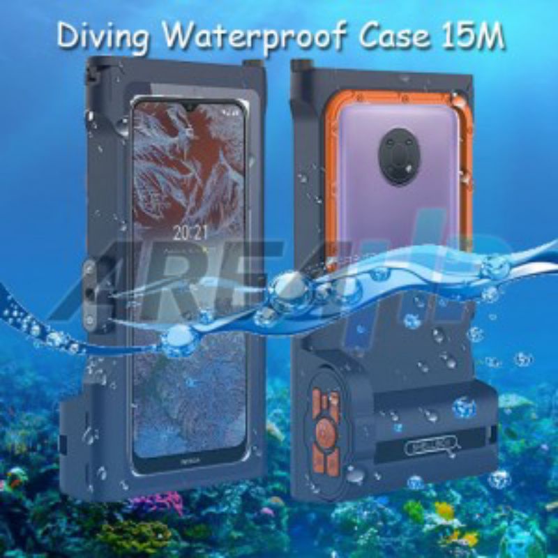 Shellbox Gen 3 Diving Waterproof Case Casing Cover 15M Nokia G10