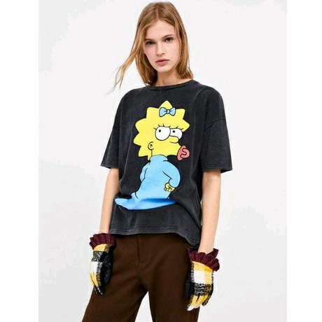 kaos the simpson / tshirt maggie simpson / kaos murah karakter