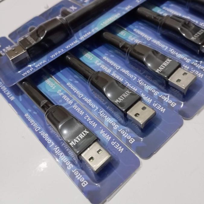 DONGLE WIFI MATRIX ORIGINAL MT7601 COCOK BUAT MATRIX APPLE HD PANTESAT