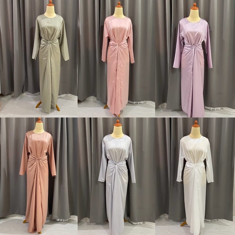 GAMIS SUTRA VELVET / INNER KAFTAN PANJANG / INNER DRESS