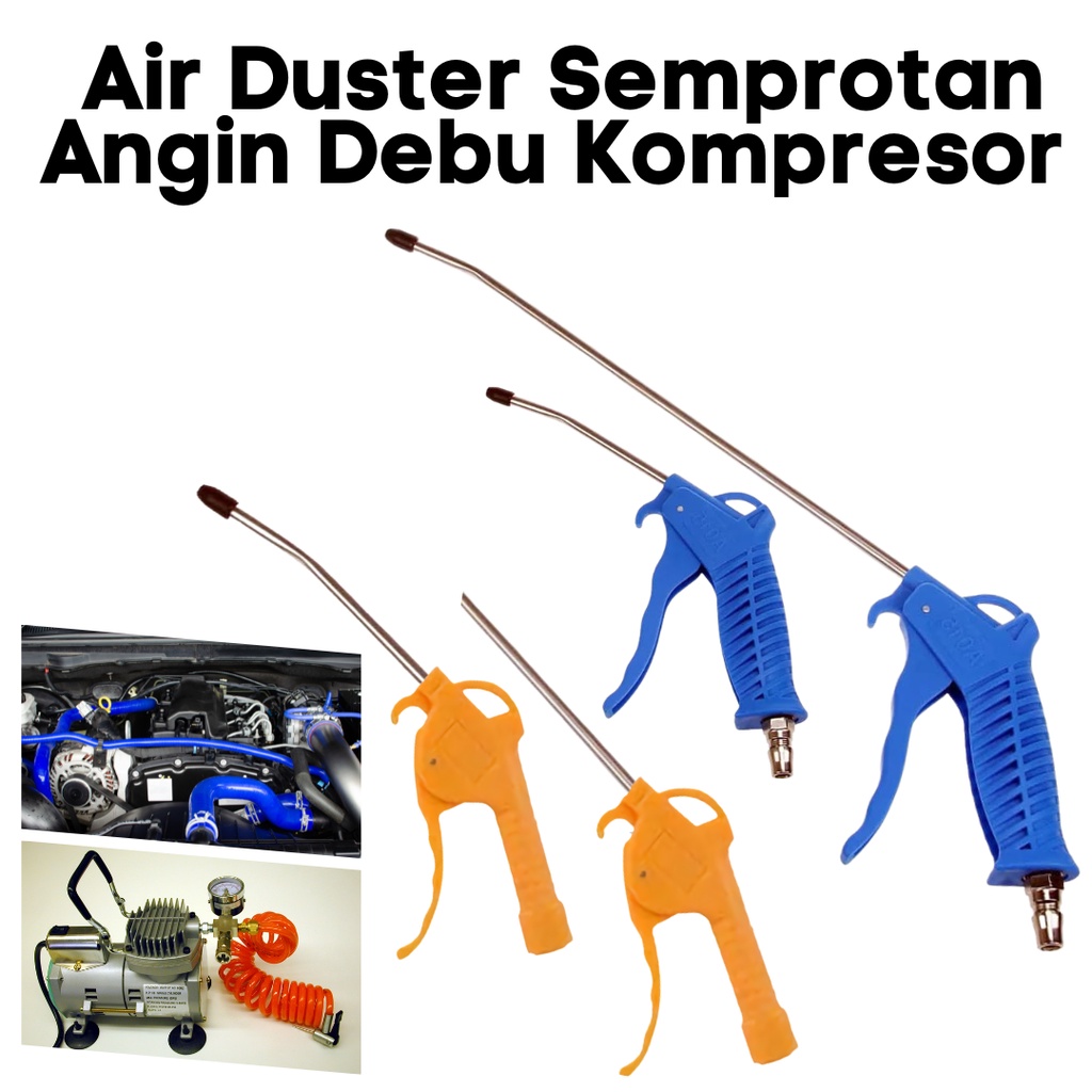 AIR BLOW GUN PISTOL ANGIN UDARA KOMPRESOR COMPRESSOR COUPLER AIR DUSTER (PILIH VARIASI)
