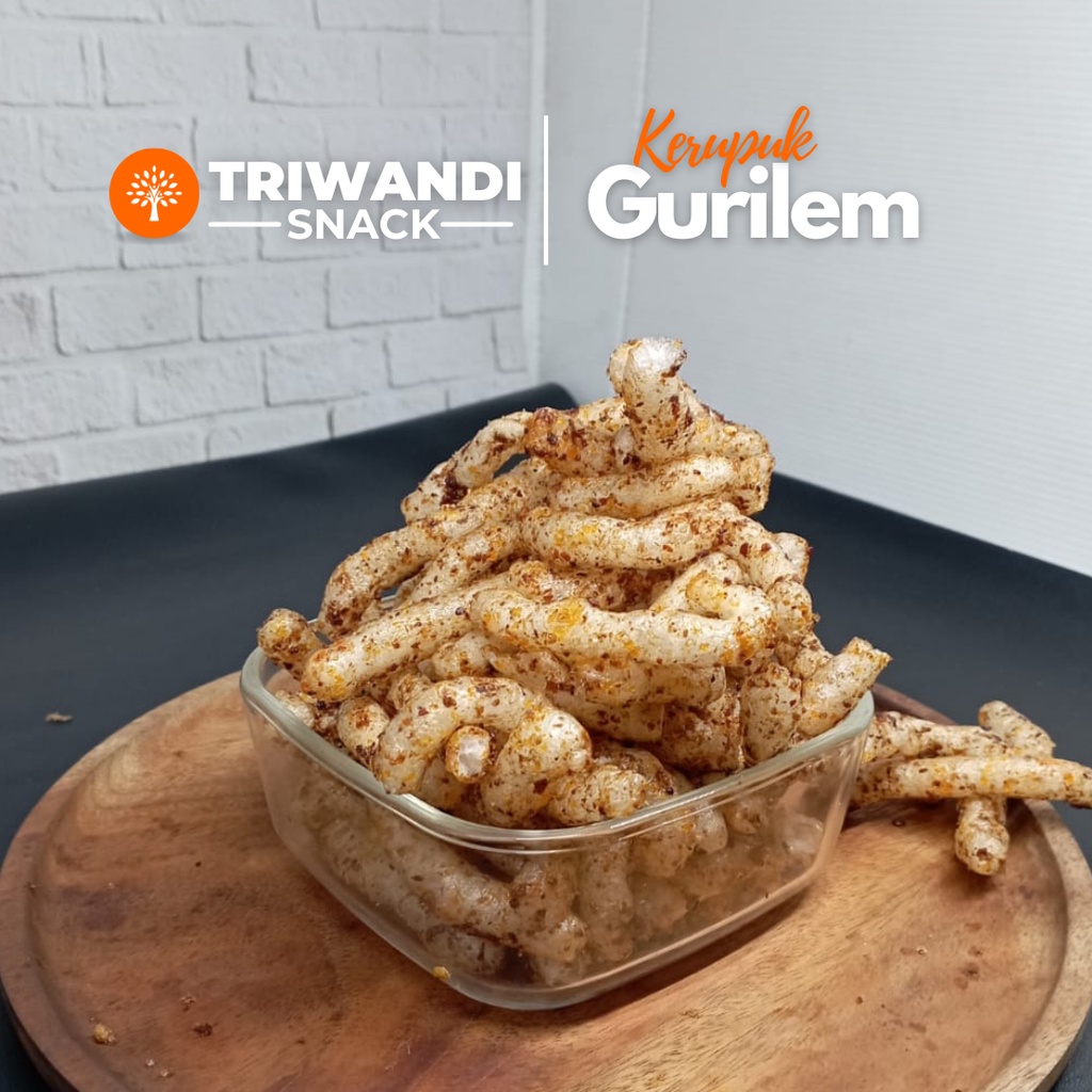 

Gurilem Pedas Kacang 100 - 250 gr TRIWANDI SNACK oleh oleh bandung