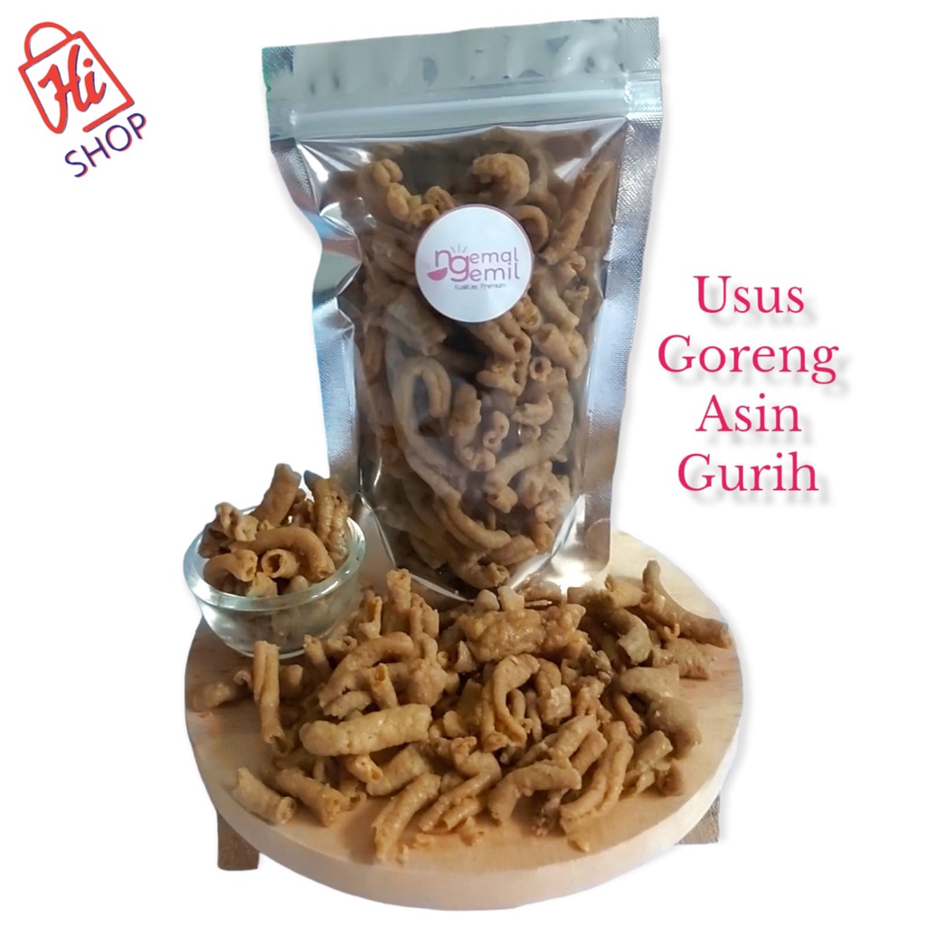 

Krupuk Usus Goreng Rasa Asin Homemade Usus Original Gurih Kualitas Premium
