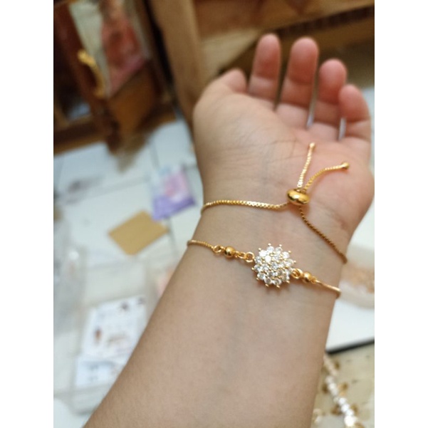 GELANG SERUT XUPING PREMIUM WARNA GOLD