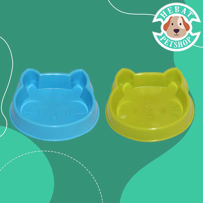 Tempat Makan Hello Kitty Lucu / Tempat Makan Kucing - Anjing ((Lucu)