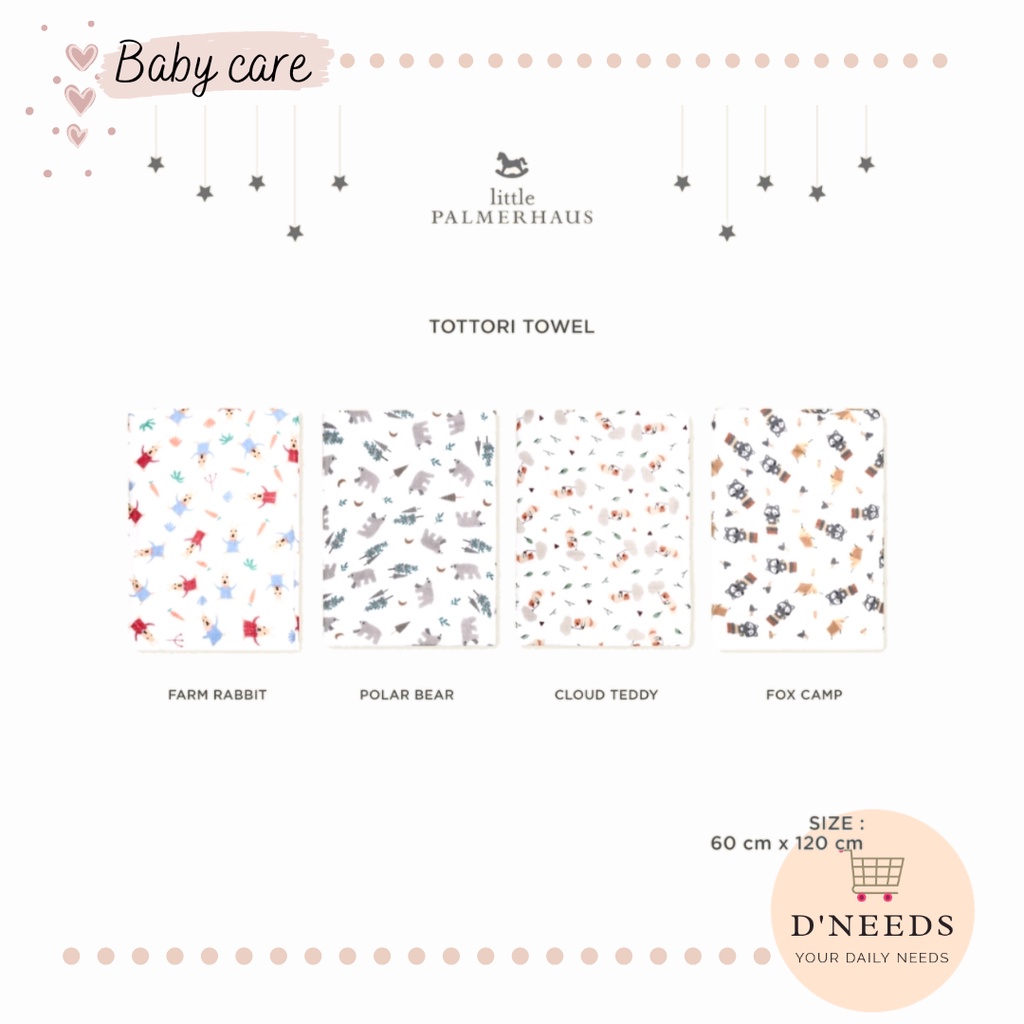 Little Palmerhaus Tottori Baby Towel / Handuk Baby