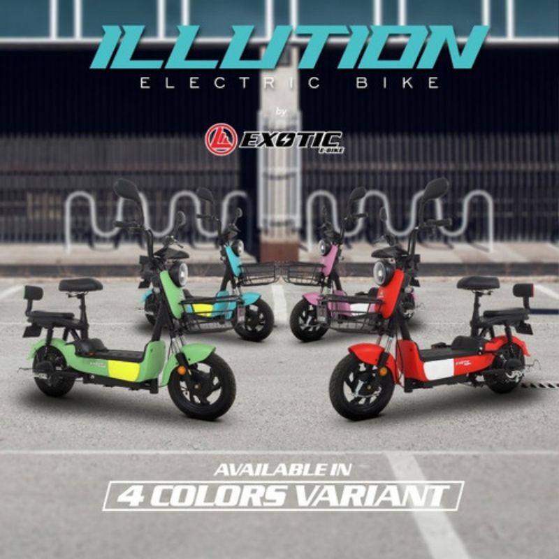 Sepeda Listrik ECOTIC type Illution Electrik Bike