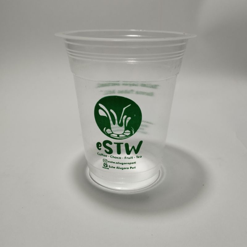 sablon cup 14oz ketebalan 4grm minim order 500pcs
