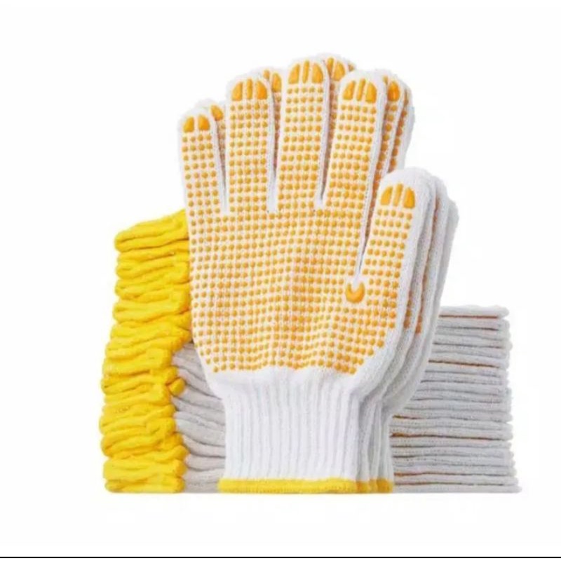 sarung tangan kain bintik bintik, ecer