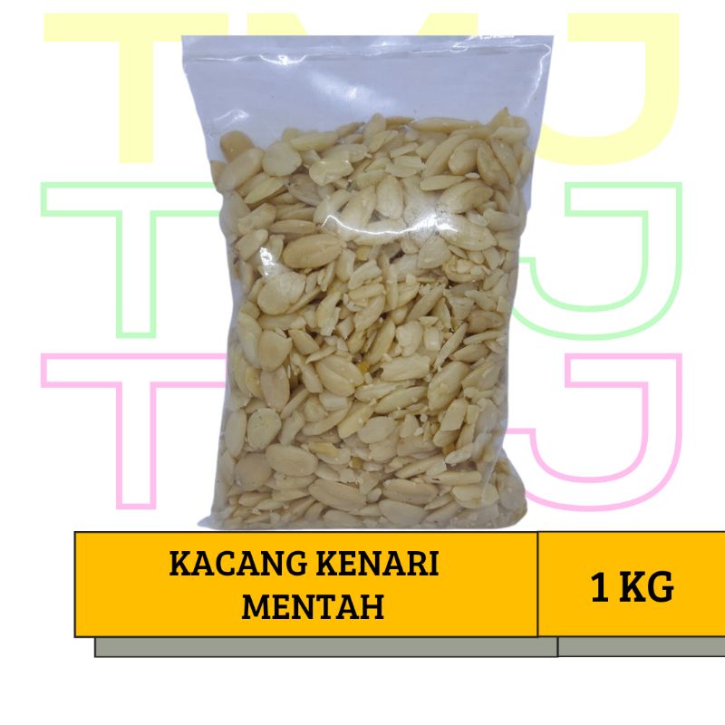 KACANG KENARI KUPAS MENTAH 1 KG