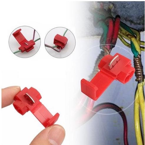 Connector Jumper Kupas Kulit Kabel Quick Splice Wire Snap Scotch Lock