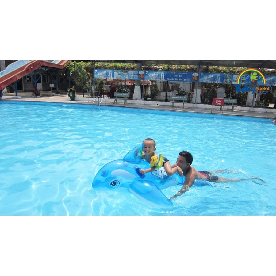 INTEX 58523 Pelampung Renang Anak Paus Biru Lil Whale Ride-On MBS