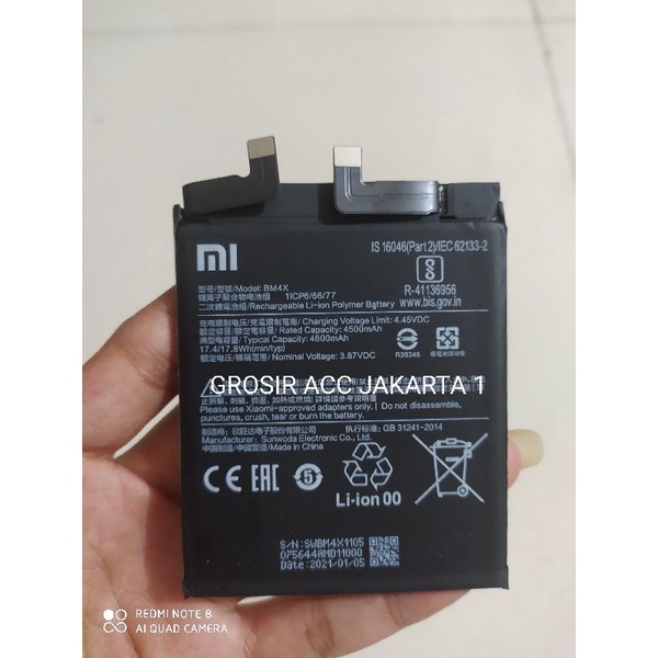 ORIGINAL 100% BATRE XIAOMI BM4X BM 4X MI11 MI 11