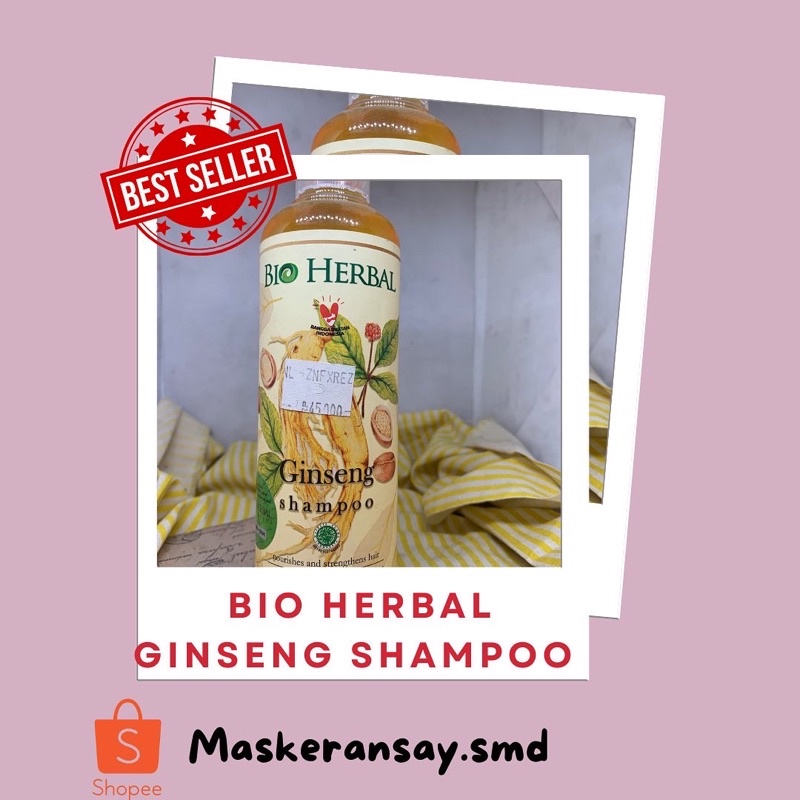 Jual Bio Herbal Shampoo Bio Herbal Ginseng Shampoo Bpom Shopee