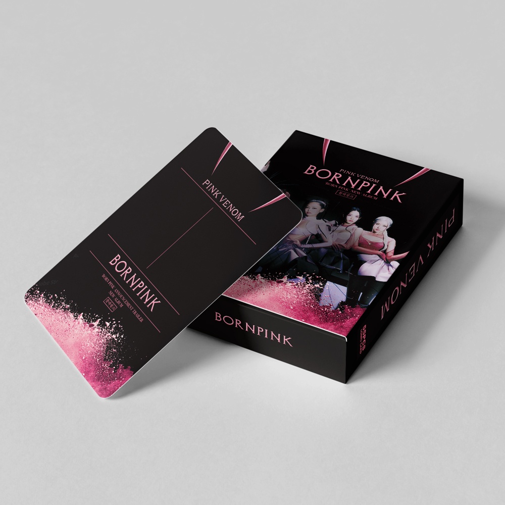 [kstuffind] BLACKPINK BORN PINK PHOTOCARD LOMO CARD PHOTO KARTU FOTO PC BLINK BP MURAH 54 PCS 54PCS