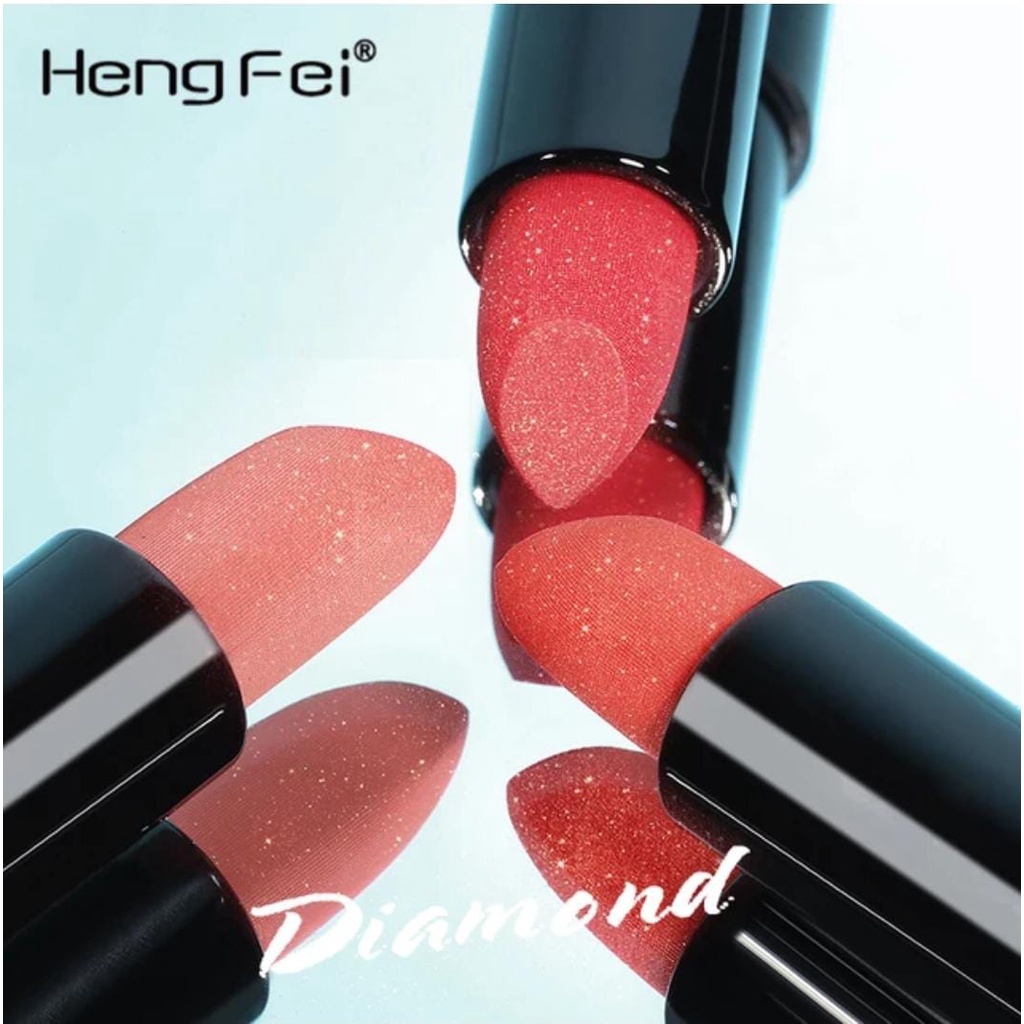 Lipstick Mutiara Matte Anti Air Tahan Lama Waterproof HENGFEI Lipstick Mutiara HF9219 LS