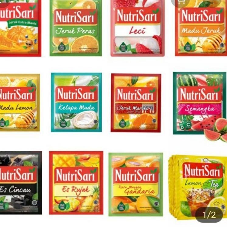 

ワ Nutrisari minuman benutrisi isi 10’s ヵ