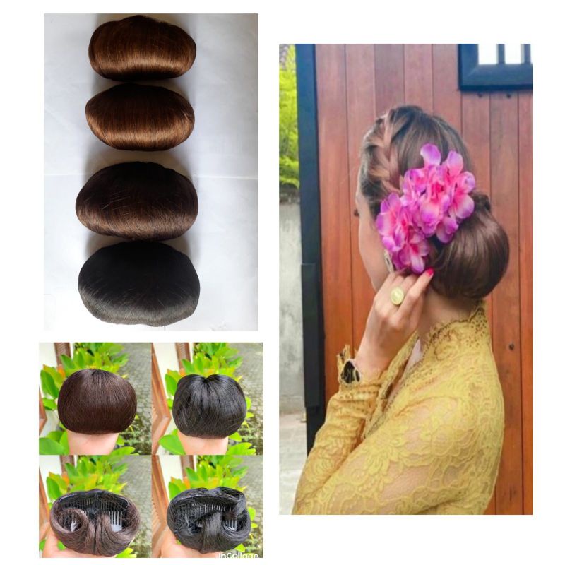 Sanggul sirkam polosan