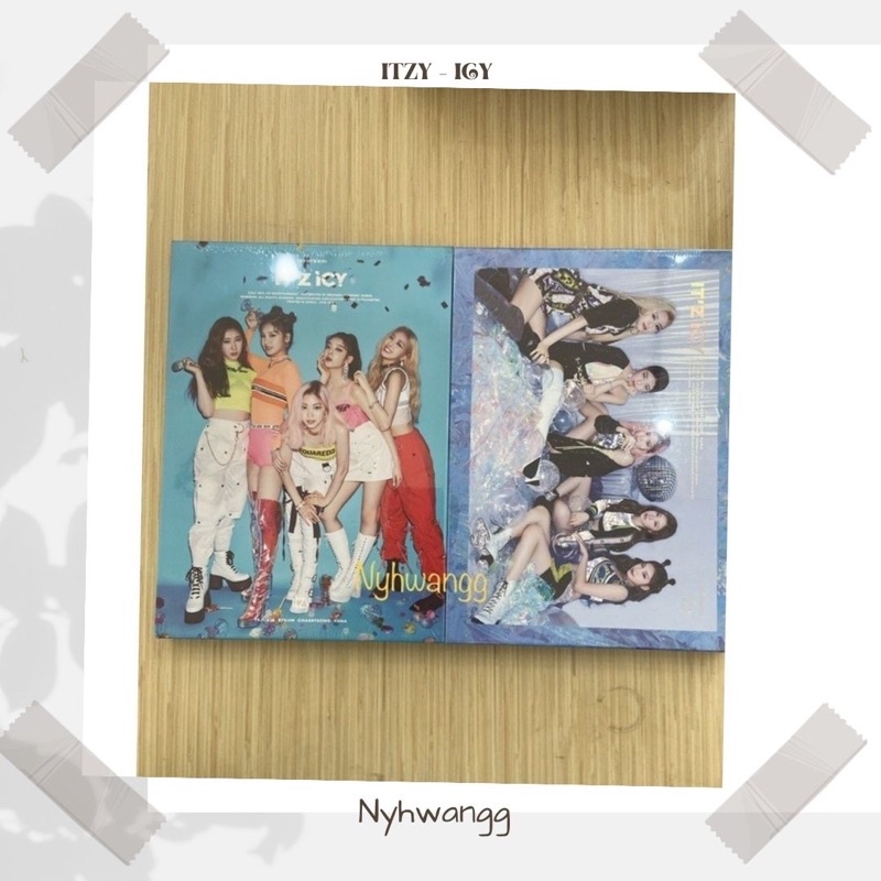 ITZY - ICY ALBUM [ready stock]