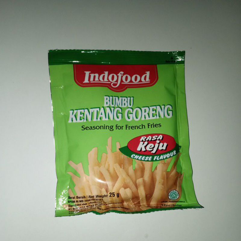 

Bumbu kentang goreng rasa keju