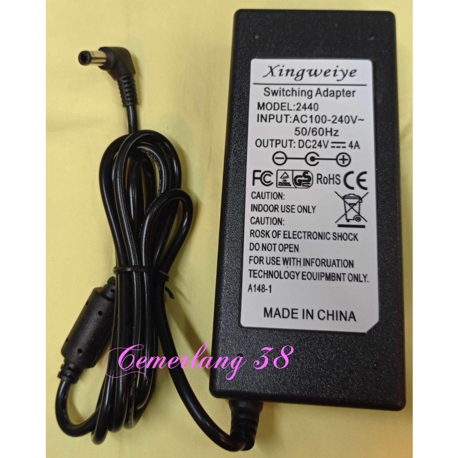 Switching Adaptor - Switching Power Supply Plastik 24V 4A