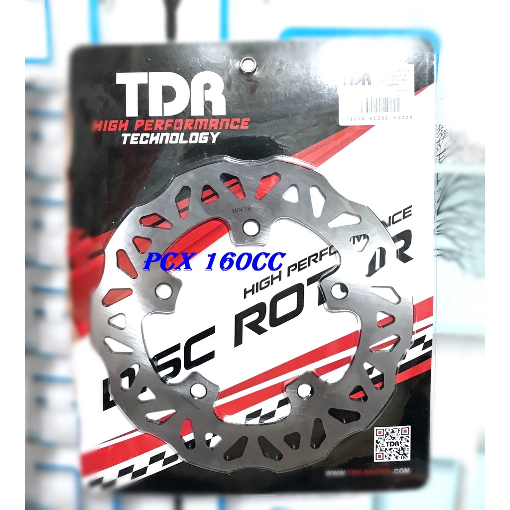 PIRINGAN TDR PCX 160 DEPAN BELAKANG DISC ROTOR HONDA PCX 160CC REAR &amp; FRONT ROTOR