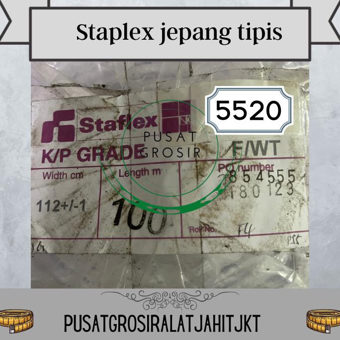 Kain keras staflek jepang tipis & tebal