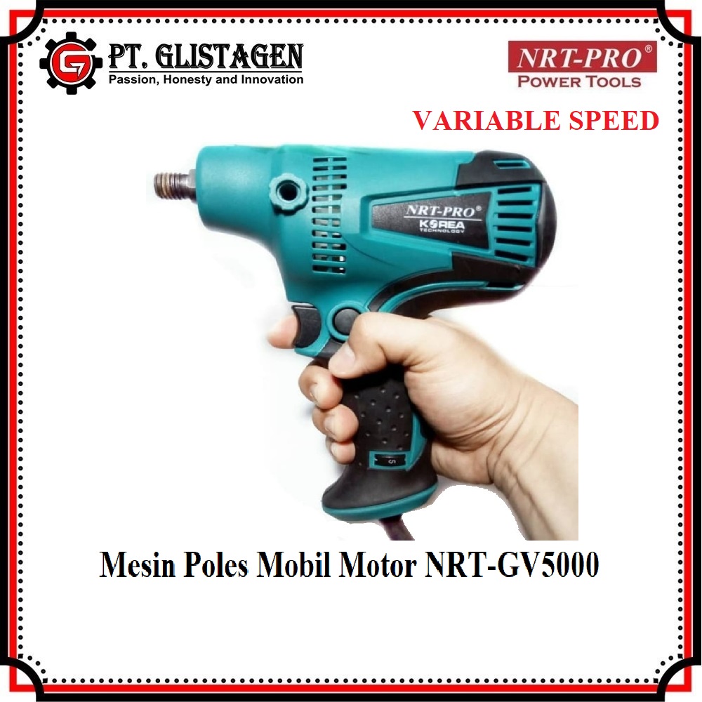 NRT-PRO GV5000 Mesin Poles Polisher Motor Mobil 5inch NRT-GV5000HD