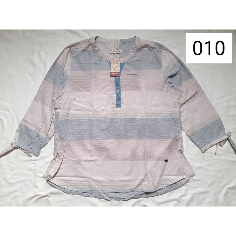 ATASAN BLOUSE KEMEJA BIG SIZE JUMBO WANITA DEWASA CORNICHE ORI