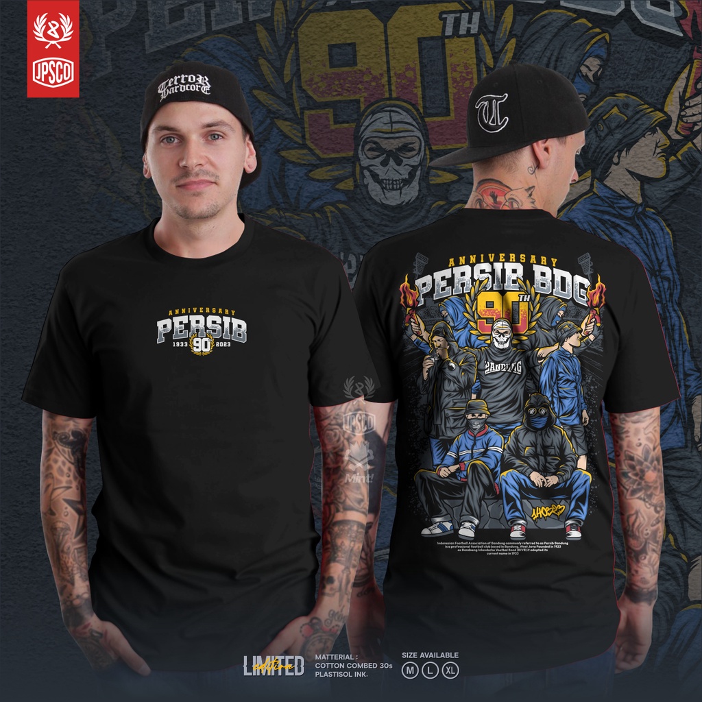 Kaos persib BAJU PERSIB flower city casual taped