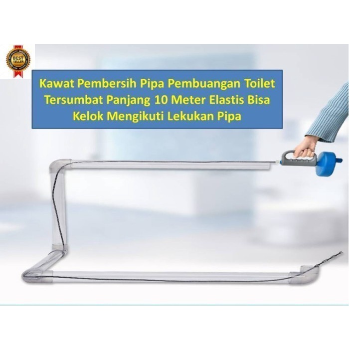 PIPE CLEANER KOJU / PEMBERSIH SALURAN AIR MAMPET ORIGINAL