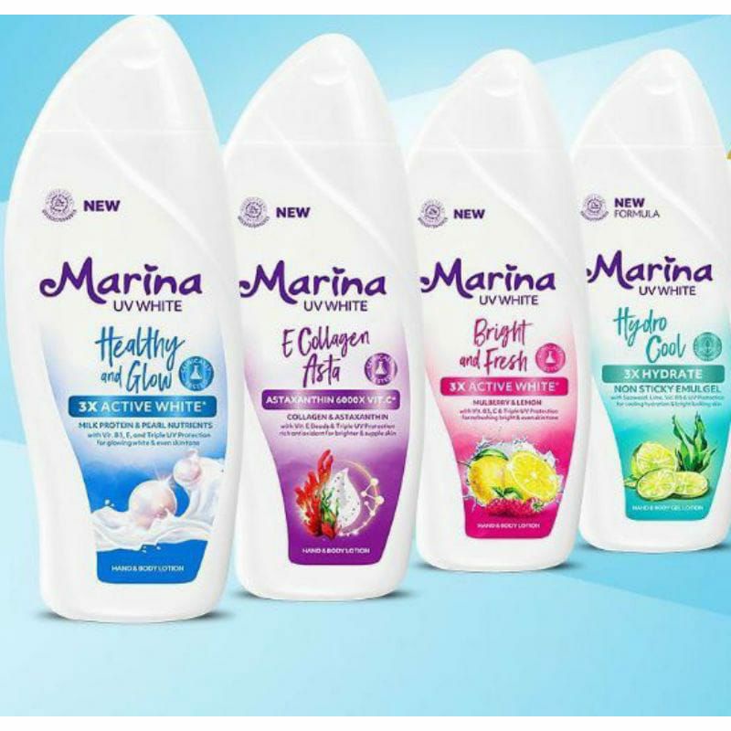 Marina UV white lotion 185ml