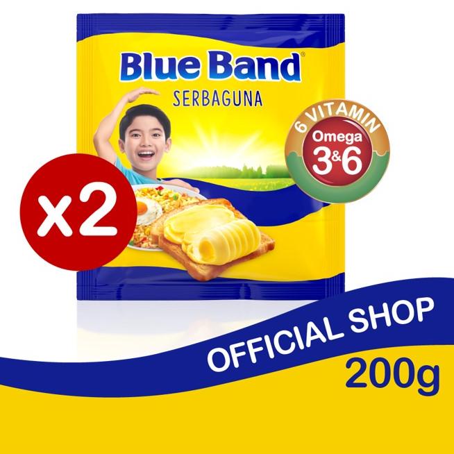 

⚡COD⚡ Blue Band Serbaguna Margarin Masak (2 x 200 gr)