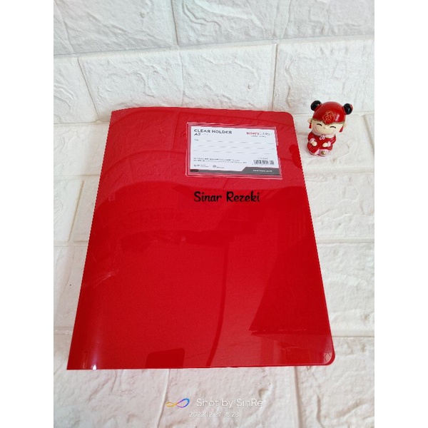 

20 lembar!! Clear holder A5 20 pockets/document keeper/document keeper A5
