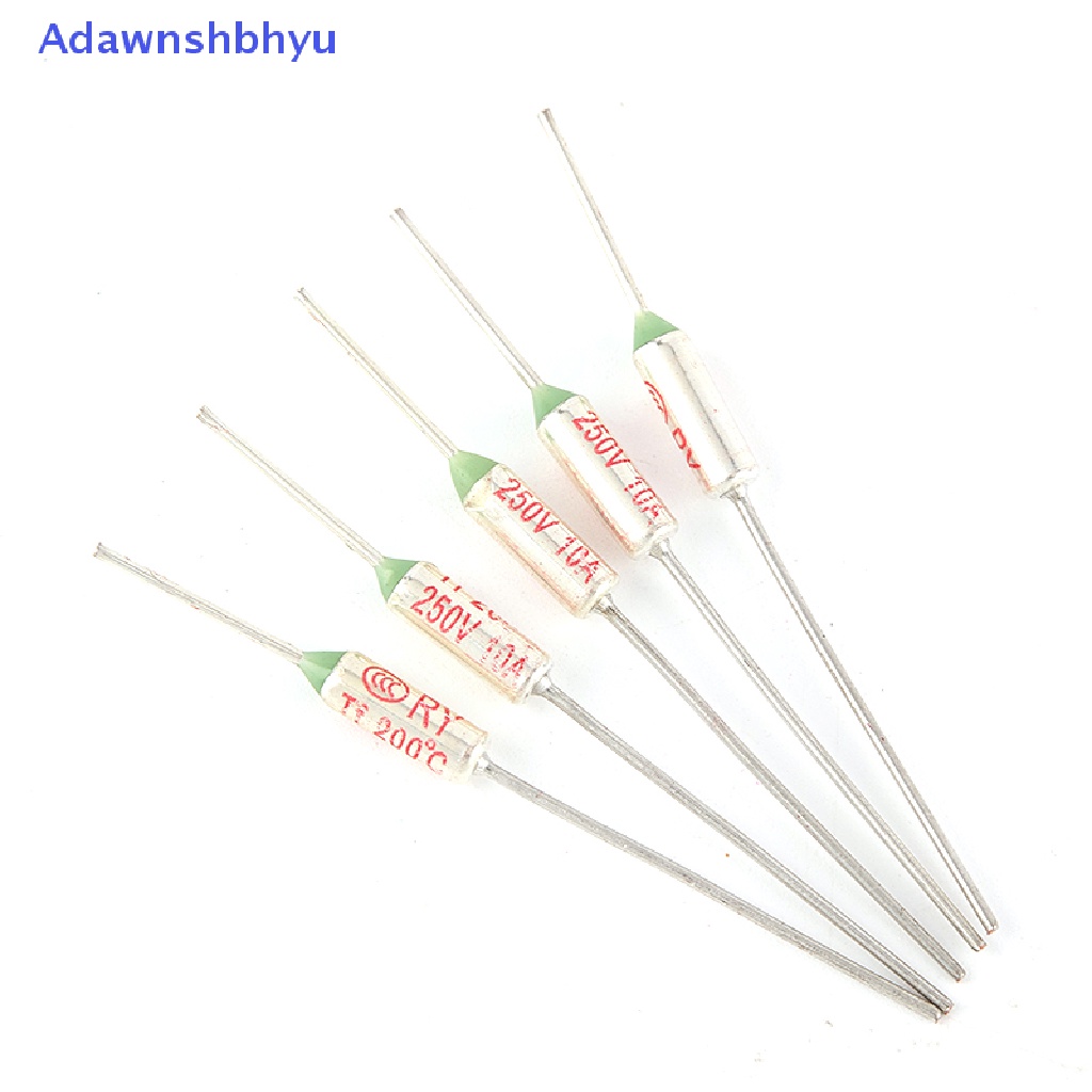 Adhyu Thermal Fuse RY 10A 250V Suhu 65C℃ 100℃ 130℃ 155℃ 185℃ 200℃ 240℃ Id