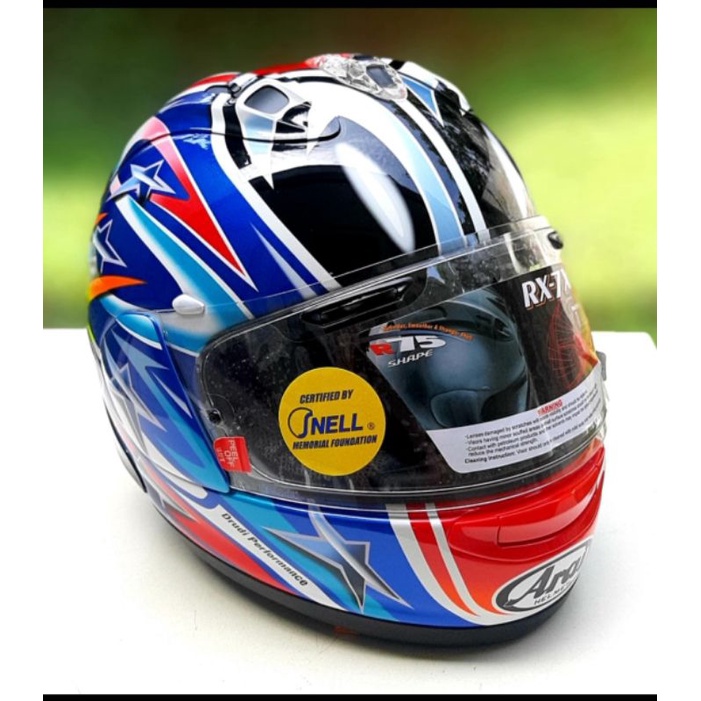 Arai Rx7x Nakano Rabbit Red Second#helmarai#araisecond#nakano#arainew